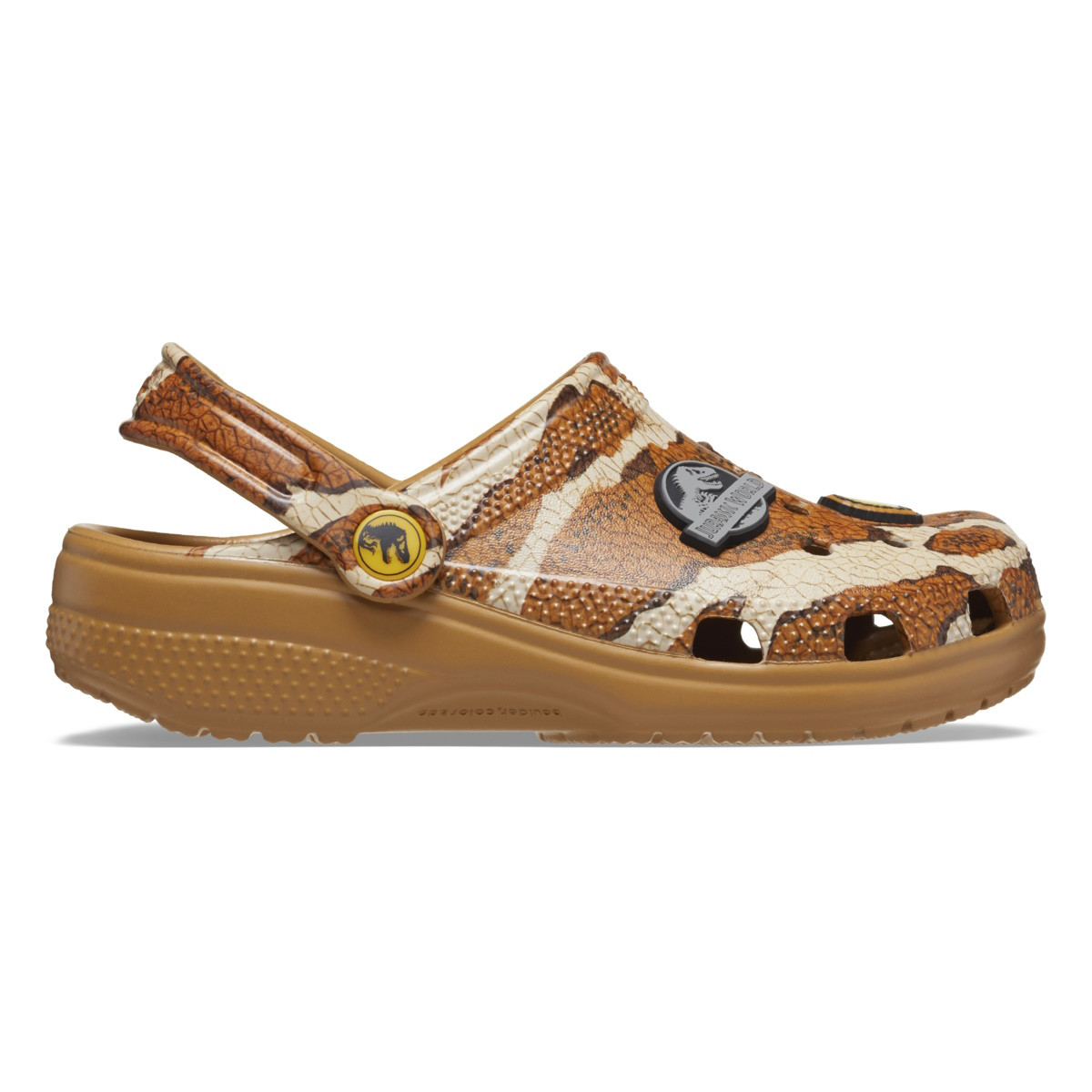 Saboti Crocs Classic Jurassic World Clog Kids Maro - Sand - imagine 9